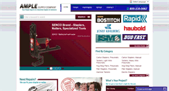Desktop Screenshot of amplesupply.com
